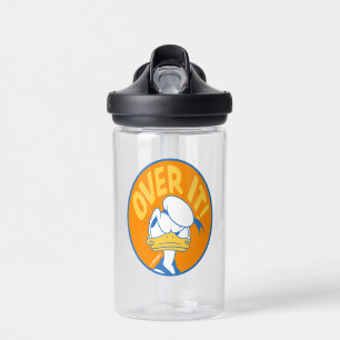 Donald Duck Over It! Water Bottle