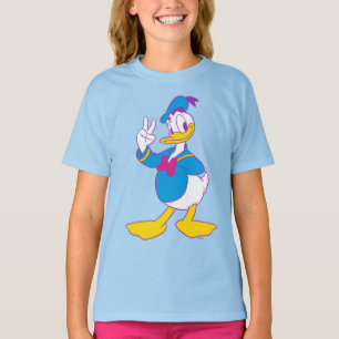 Donald Duck Peace Sign T-Shirt