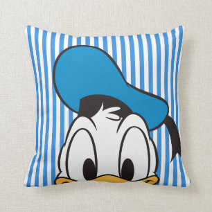 Donald Duck   Peek-a-Boo Throw Pillow