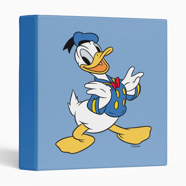 Donald Duck | Proud Pose Binder (Front/Spine)