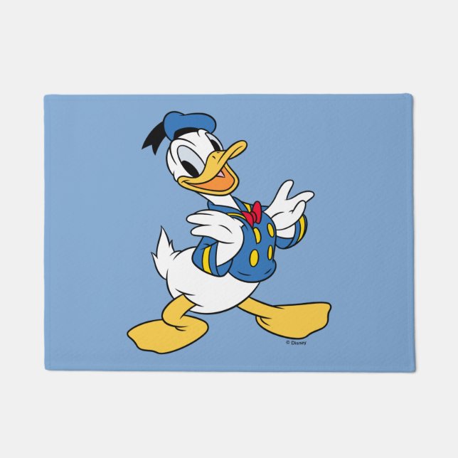 Donald Duck | Proud Pose Doormat (Front)