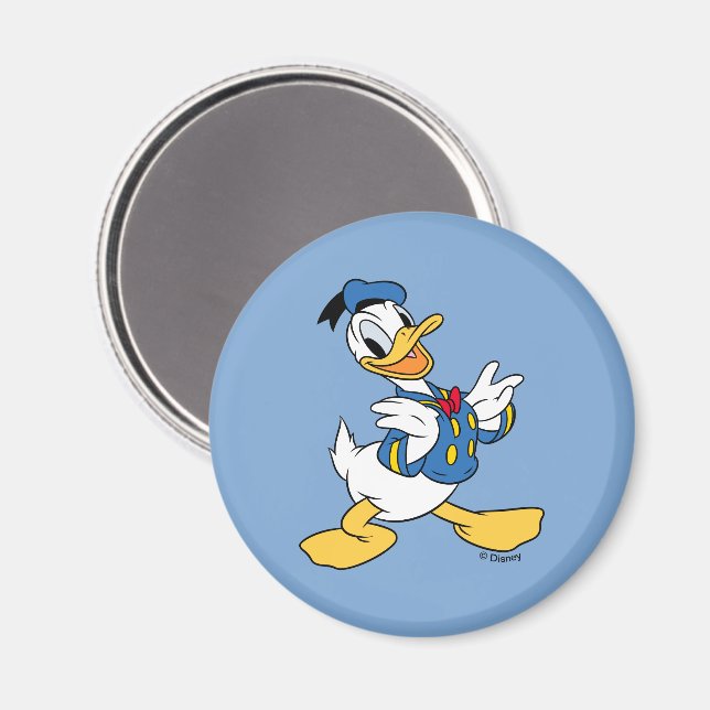 Donald Duck | Proud Pose Magnet (Front/Back)
