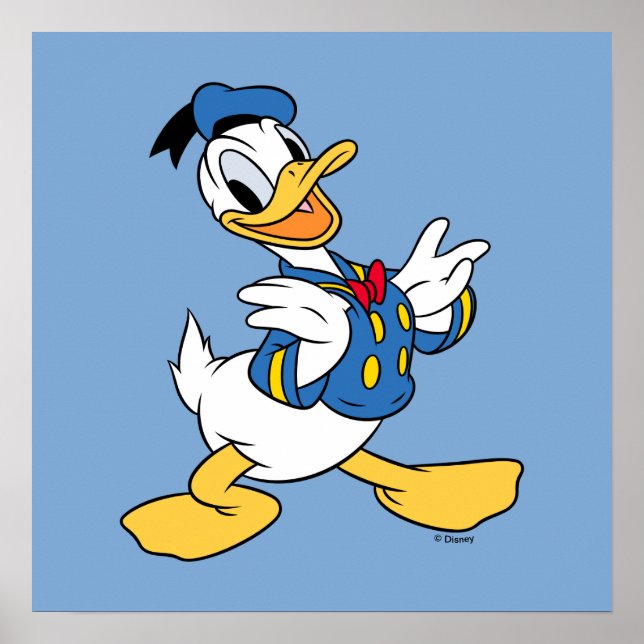 Donald Duck | Proud Pose Poster (Front)