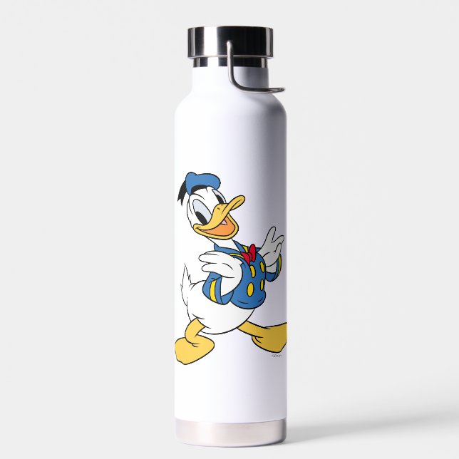 Donald Duck | Proud Pose Water Bottle (Left)