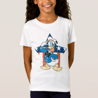 Donald Duck | Salute with Patriotic Star