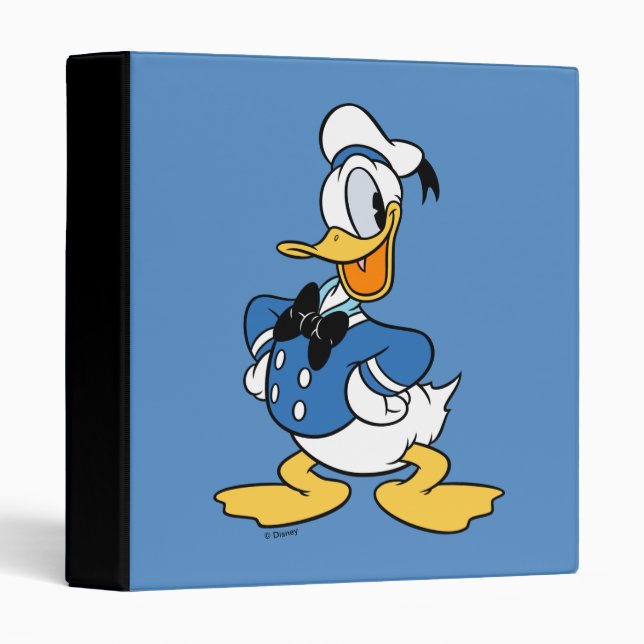 Donald Duck Smile Binder (Front/Spine)
