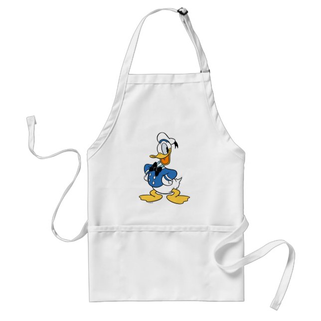 Donald Duck Smile Standard Apron (Front)