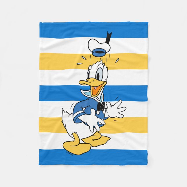 Donald Duck Surprise Fleece Blanket (Front)