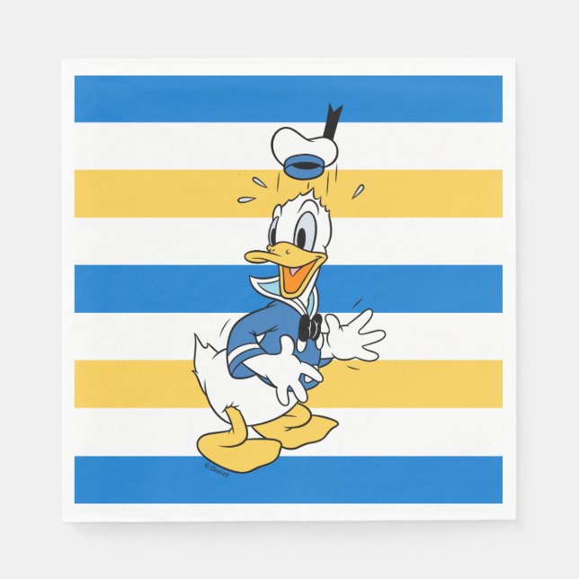 Donald Duck Surprise Napkin (Front)