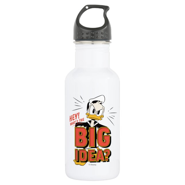 Donald Duck | What's The Big Idea? 532 Ml Water Bottle (Front)
