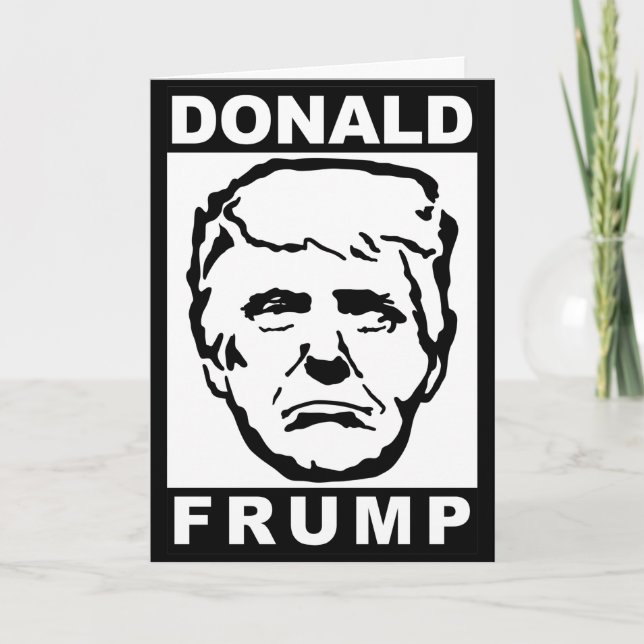 donald frump card (Front)