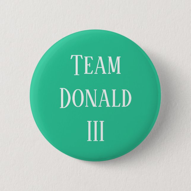 Donald III, King of Scotland 2 Inch Round Button (Front)