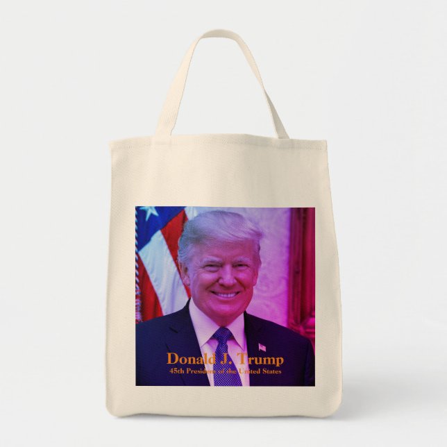 Donald J. Trump - 45th President of USA Tote Bag (Front)