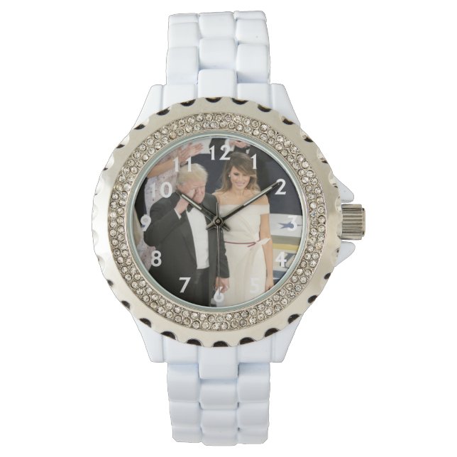 Donald & Melania Trump At The Liberty Ball Watch (Front)