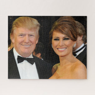 DONALD & MELANIA TRUMP JIGSAW PUZZLE
