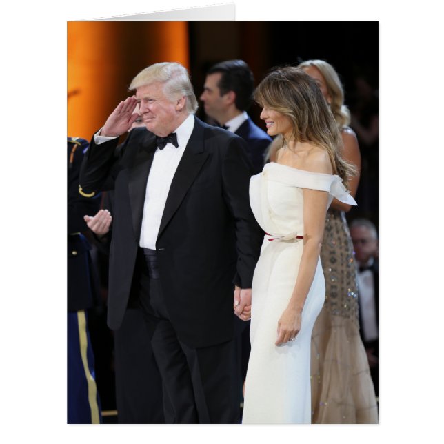 Donald & Melania Trump Le Jour De L'Inauguration (Devant)