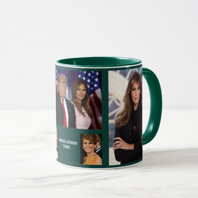 DONALD & MELANIA TRUMP- MUG (Front Right)