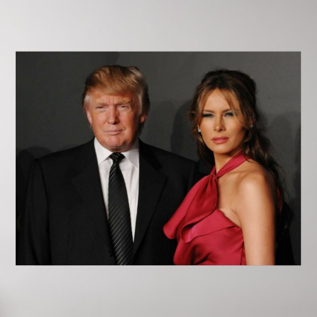 DONALD & MELANIA TRUMP POSTER (Front)