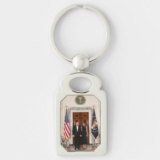 Donald & Melania Trump's Christmas White House Keychain