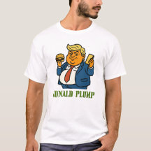 Donald Plump - Funny Cartoon Parody