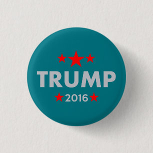 Donald Trump 2016 1 Inch Round Button