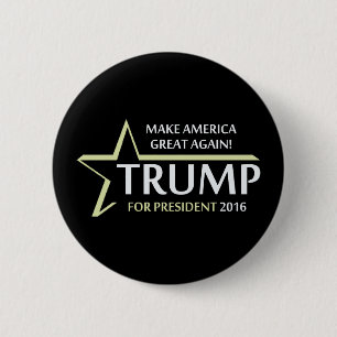 Donald Trump 2016 2 Inch Round Button