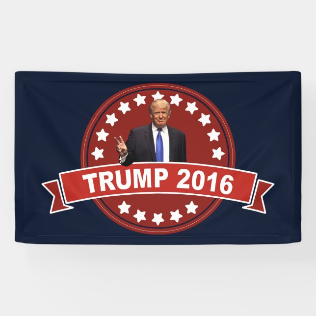 Donald Trump 2016 Banner (Horizontal)