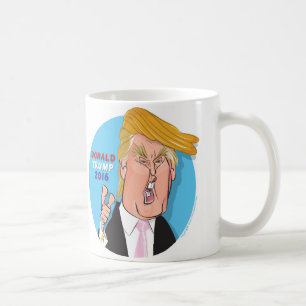Donald Trump 2016 Cartoon Coffee Mug