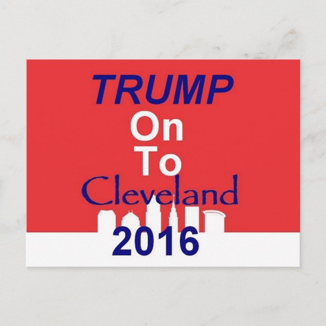 Donald TRUMP 2016 Postcard (Front)