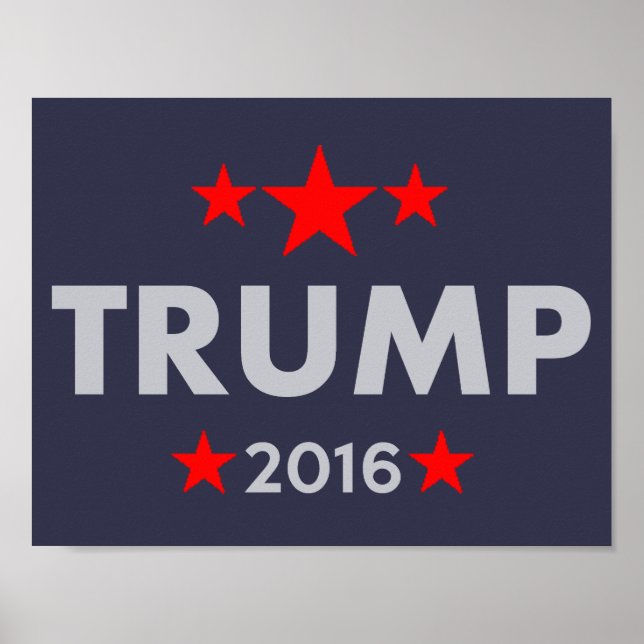 Donald Trump 2016 Poster (Front)