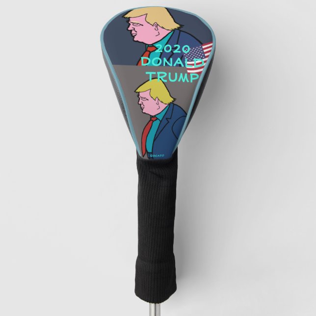 Donald Trump - 2020 -Keep America Great! Golf Head Cover (Front)