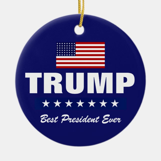 DONALD TRUMP 2020 ORNEMENT DE NOËL (Devant)