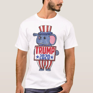 Donald Trump 2020 Republican Elephant T-Shirt