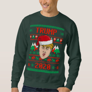 Donald Trump 2020 Ugly Christmas Sweatshirt