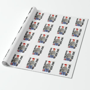 DONALD TRUMP 2022 CHRISTMAS WRAPPING PAPER