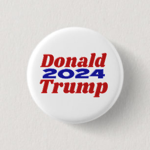 Donald Trump 2024  1 Inch Round Button