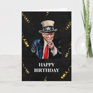 DONALD TRUMP 2024 AMERICAN BIRTHDAY CARD