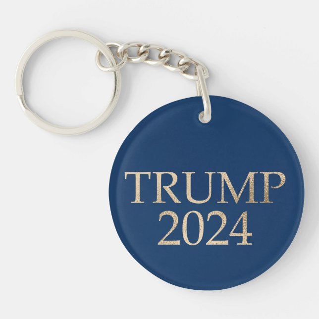 Donald Trump 2024 bleu et or (Devant)