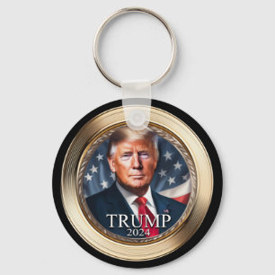 Donald Trump 2024 Campaign Collectible Keychain