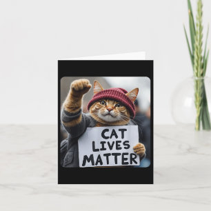 Donald Trump 2024 Cats, Cat Lives Trump  Card