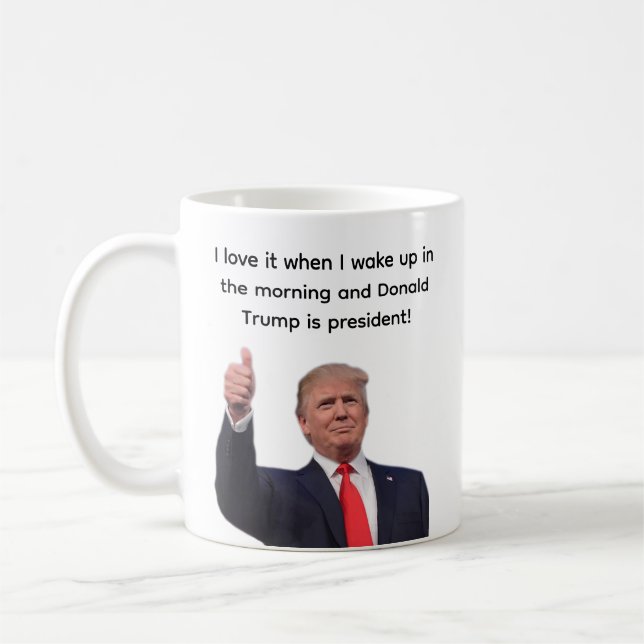 Donald Trump 2024  Coffee Mug (Left)