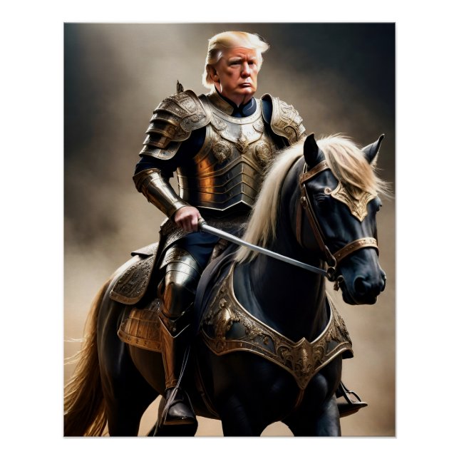 Donald Trump 2024 Funny Conservative Poster (Front)