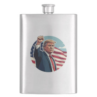 Donald Trump 2024 Hip Flask