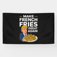 Donald Trump 2024 Make French Fry Great Again
