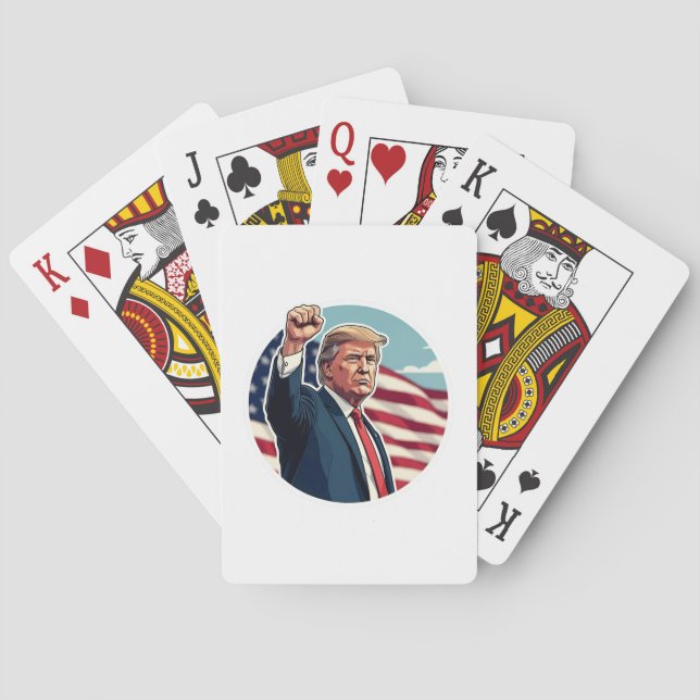 Donald Trump 2024 Playing Cards (Back)