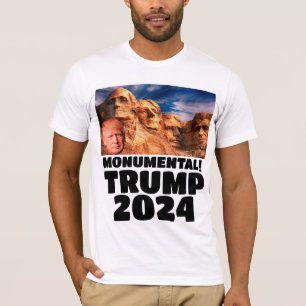 DONALD TRUMP 2024 SUR LE MONT RUSHMORE T-SHIRT