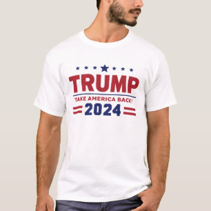 Donald Trump 2024 Take America Back Election 2024 T-Shirt