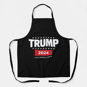 Donald Trump 2024 Take America Back Election Apron