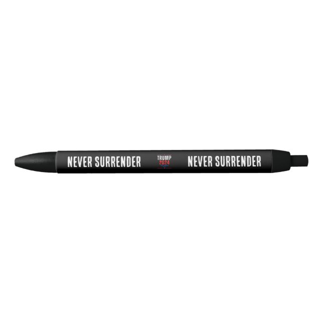 Donald Trump 2024 Take America Back Election  Black Ink Pen (Front)