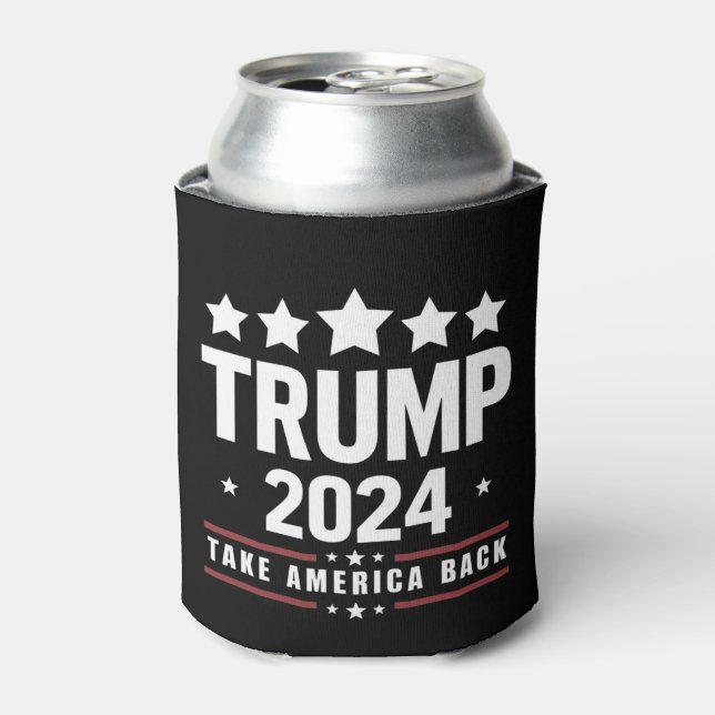 Donald Trump 2024 Take America Back Election  Can Cooler (Can Front)